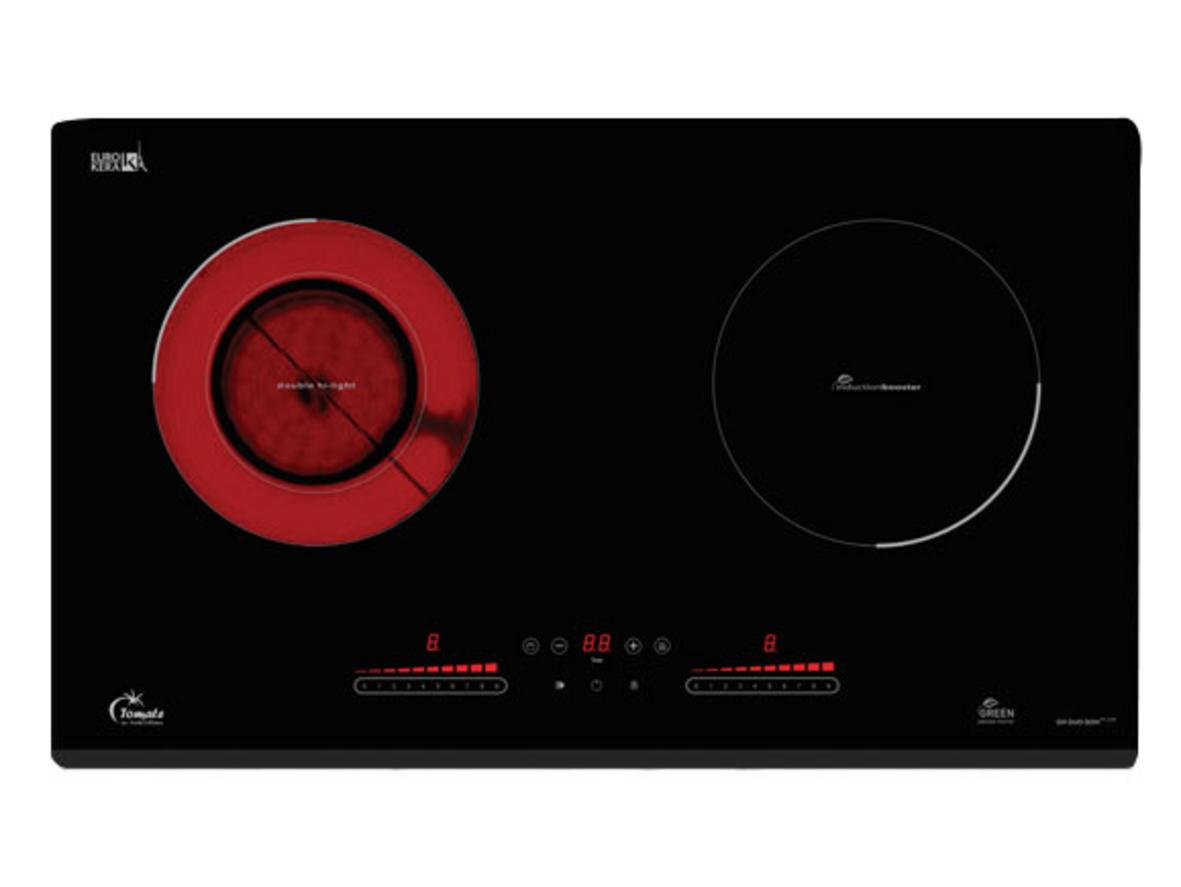 Tổng quan Bếp điện từ đôi Tomate GH DUO-S2IH plus