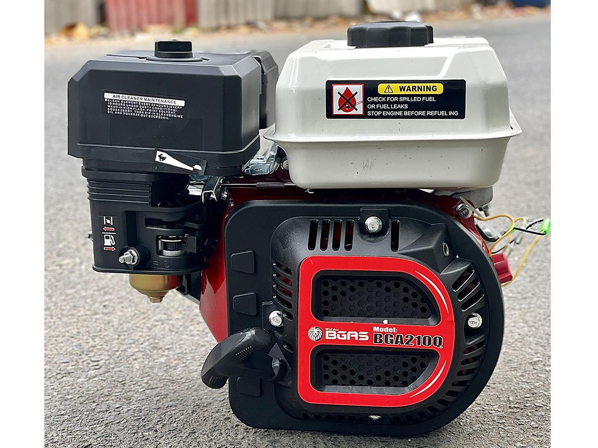 Đầu nổ BGA210Q hoạt động với tải thực tế