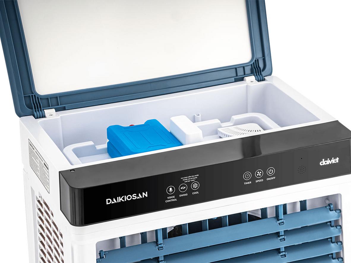 Bình chứa lớn 75L cho thời gian hoạt động dài.