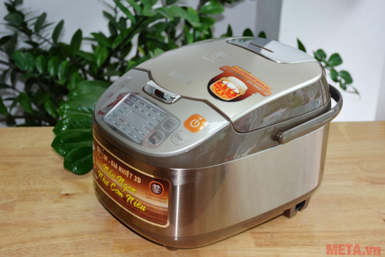 10 chế độ nấu & Van vi áp giữ ẩm — nấu đa dạng, giữ ẩm tối ưu