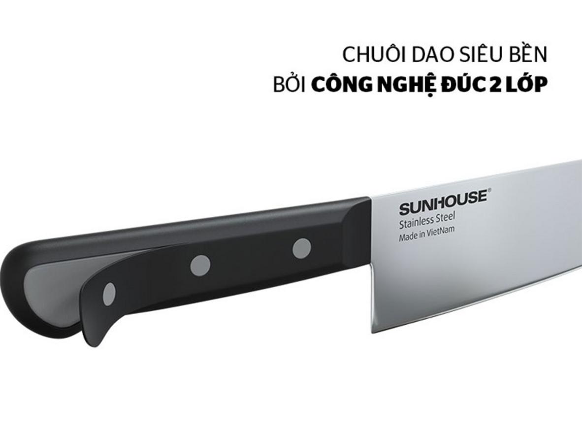Chuôi đúc 2 lớp - chắc chắn, chống trượt