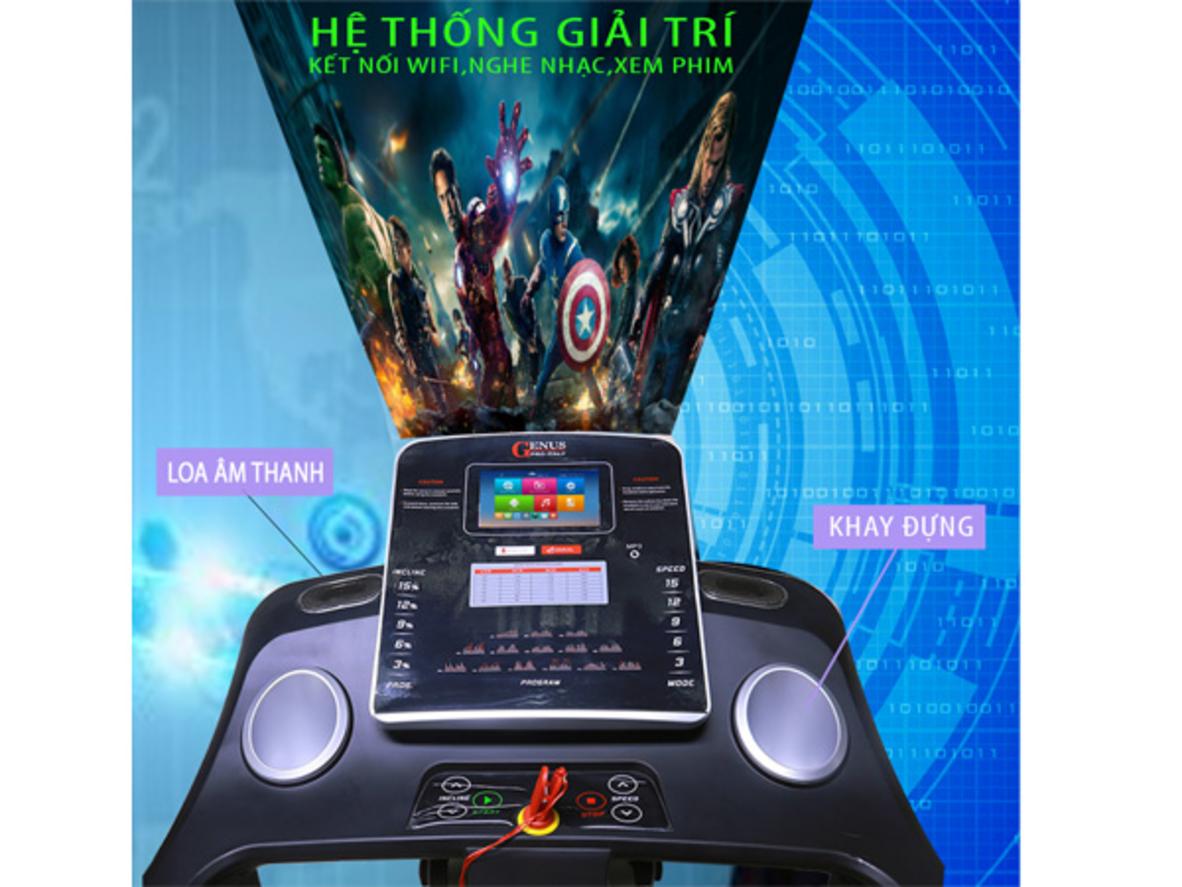 Giao diện chương trình tập và màn hình hiển thị