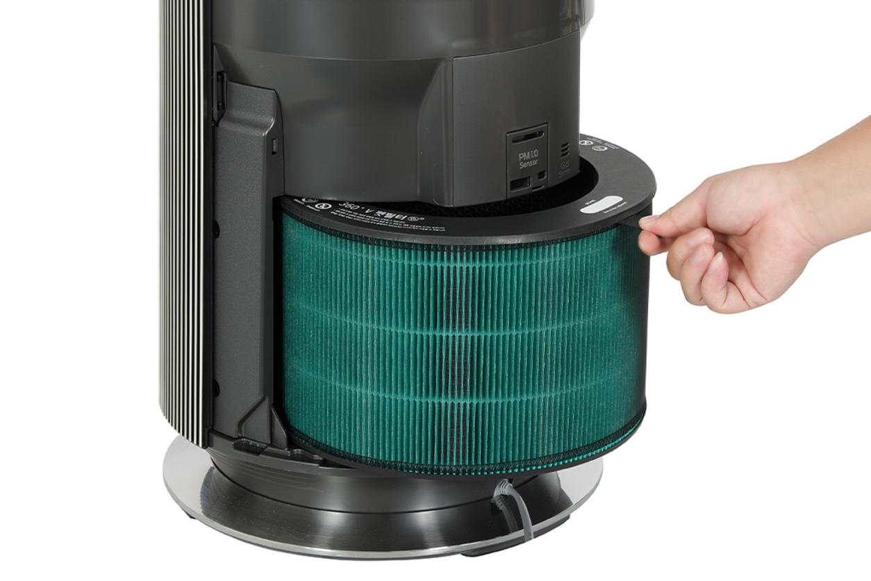 Clean Booster, UVnano™ và LG ThinQ cho trải nghiệm thông minh.
