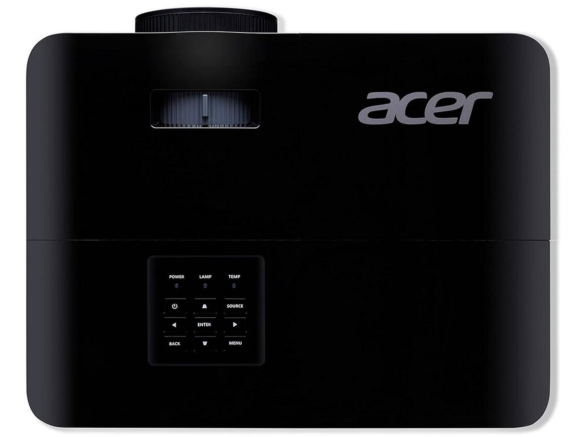 Công nghệ màu sắc Acer ColorBoost3D — hình ảnh trung thực trong trình chiếu ngày thường','imagePrompt":"Close-up of projected color-rich slide with Acer branding, showing color accuracy and vivid tones.