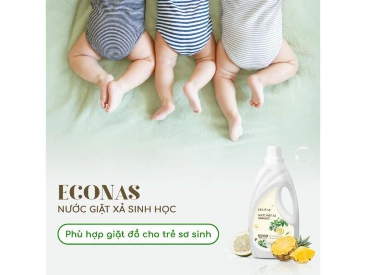Công nghệ enzyme tự nhiên giúp giặt sạch mà vẫn dịu nhẹ
