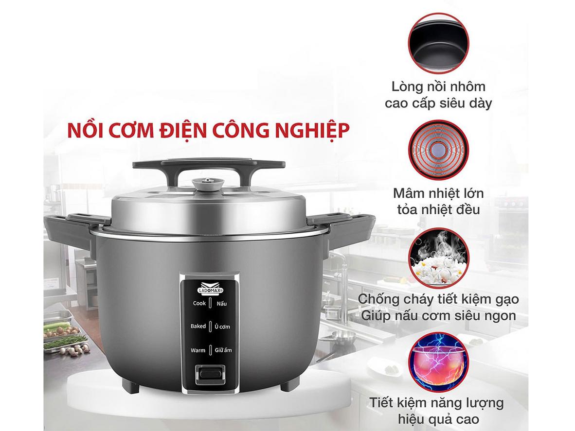 Giữ áp suất giúp giảm cháy đáy, cơm chín đều hơn.