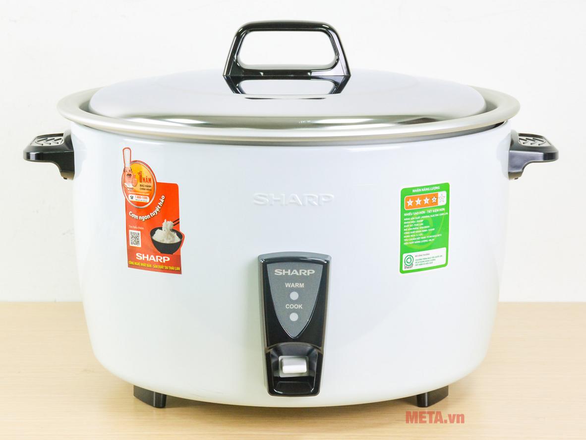 Công suất 1550W và mâm nhiệt lớn cho cơm chín đều