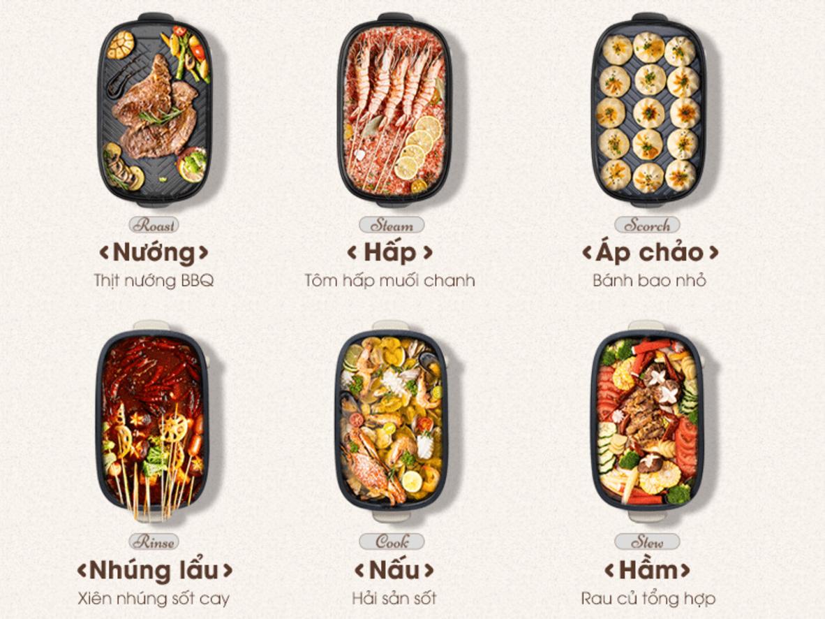 Công suất mạnh mẽ giúp nước sôi nhanh