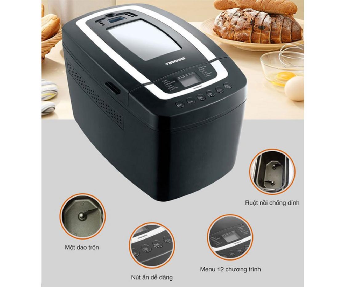 Công suất 800W và dung tích ~3.0L cho ổ lớn