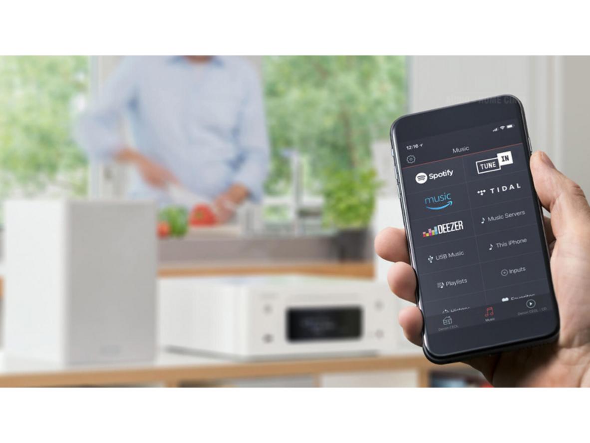 Tổng quan Dàn nghe nhạc mini đa nhiệm Denon CEOL N11DAB