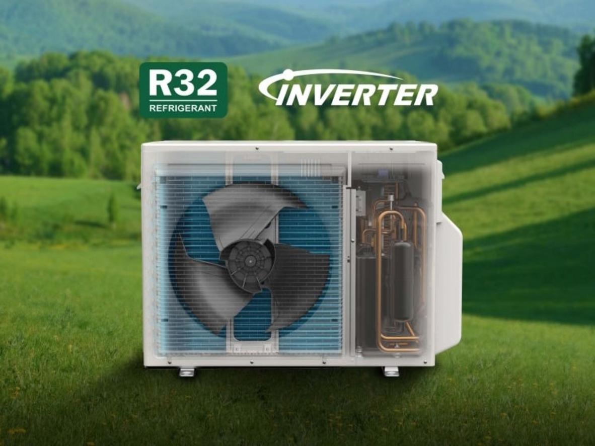 Inverter giúp tiết kiệm điện và vận hành êm.