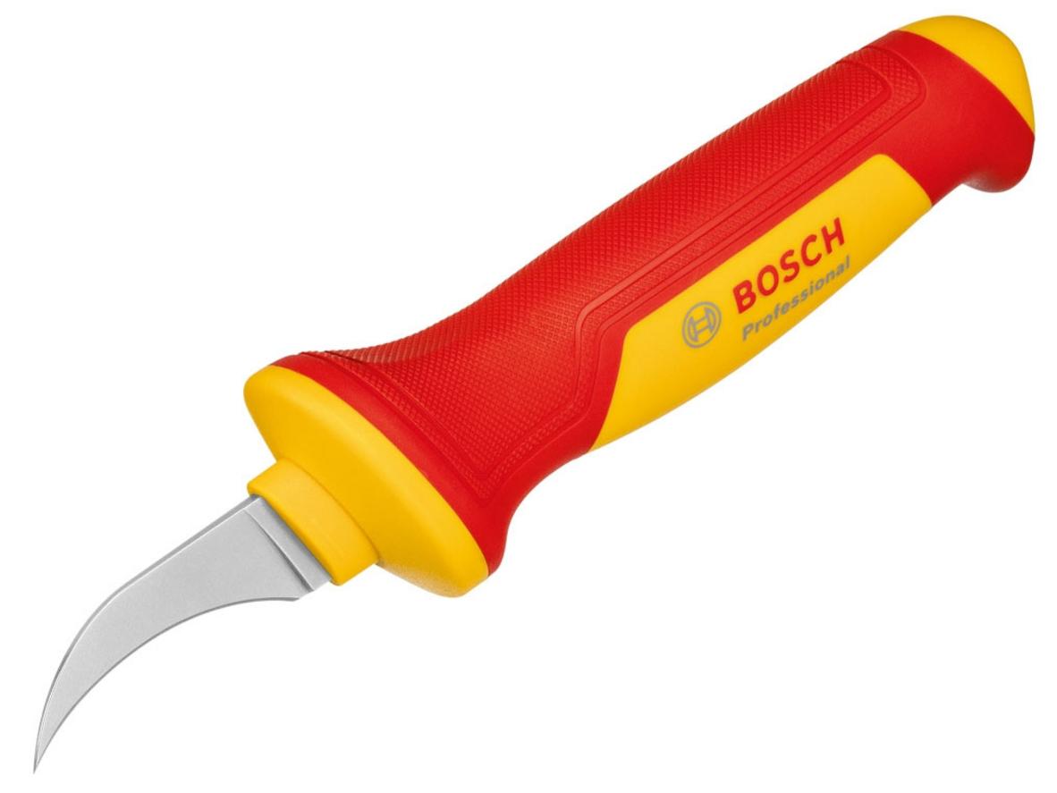 Tổng quan Dao rọc cáp lưỡi cong cách điện Bosch 1.000V VDE 1600A02NF6