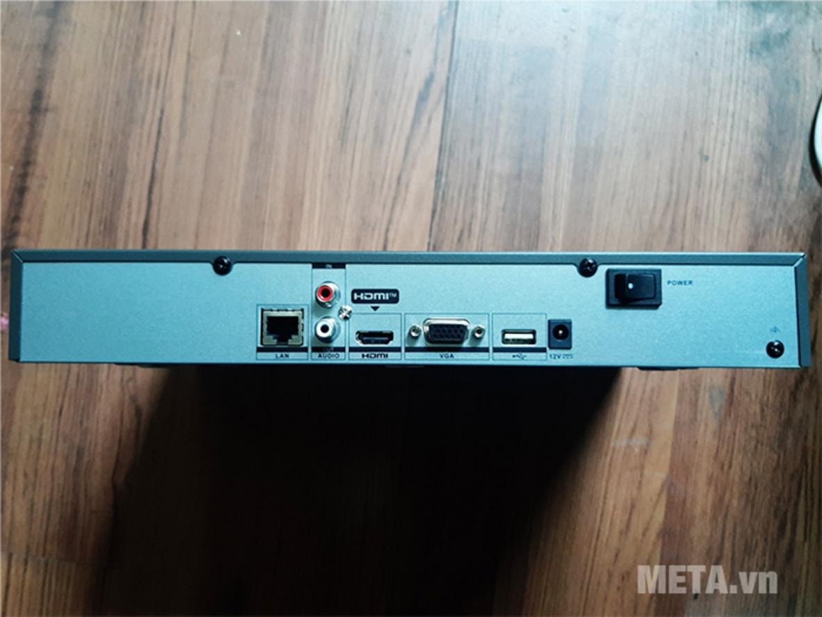Ghi 4K và nén H.265+ giúp tiết kiệm dung lượng lưu trữ.