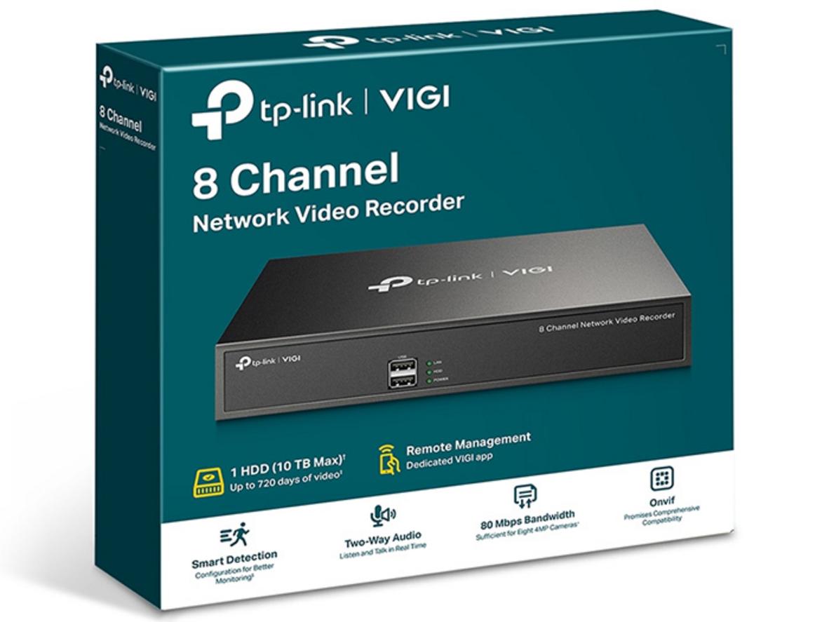 Tổng quan Đầu ghi hình mạng VIGI 8 Kênh TP-Link NVR1008H