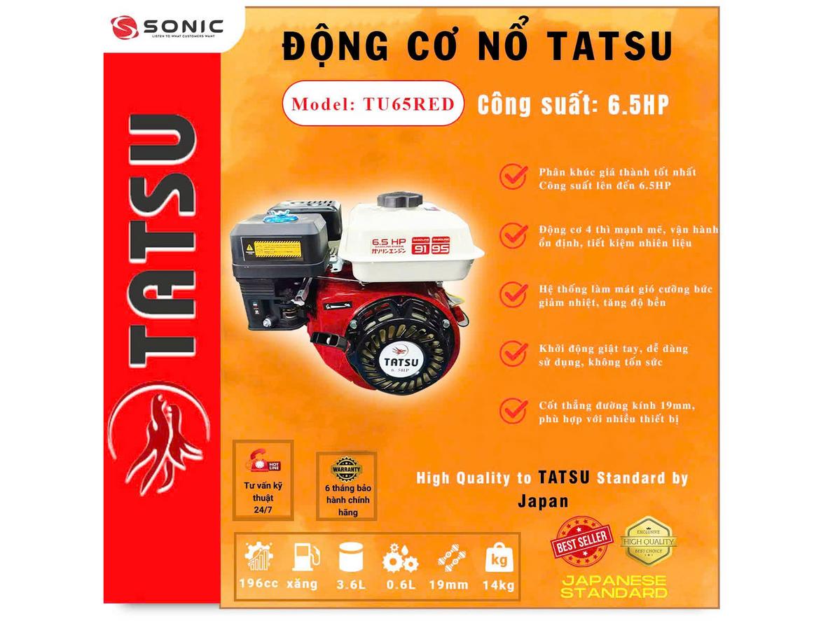 Bình xăng và khoang nhớt thuận tiện