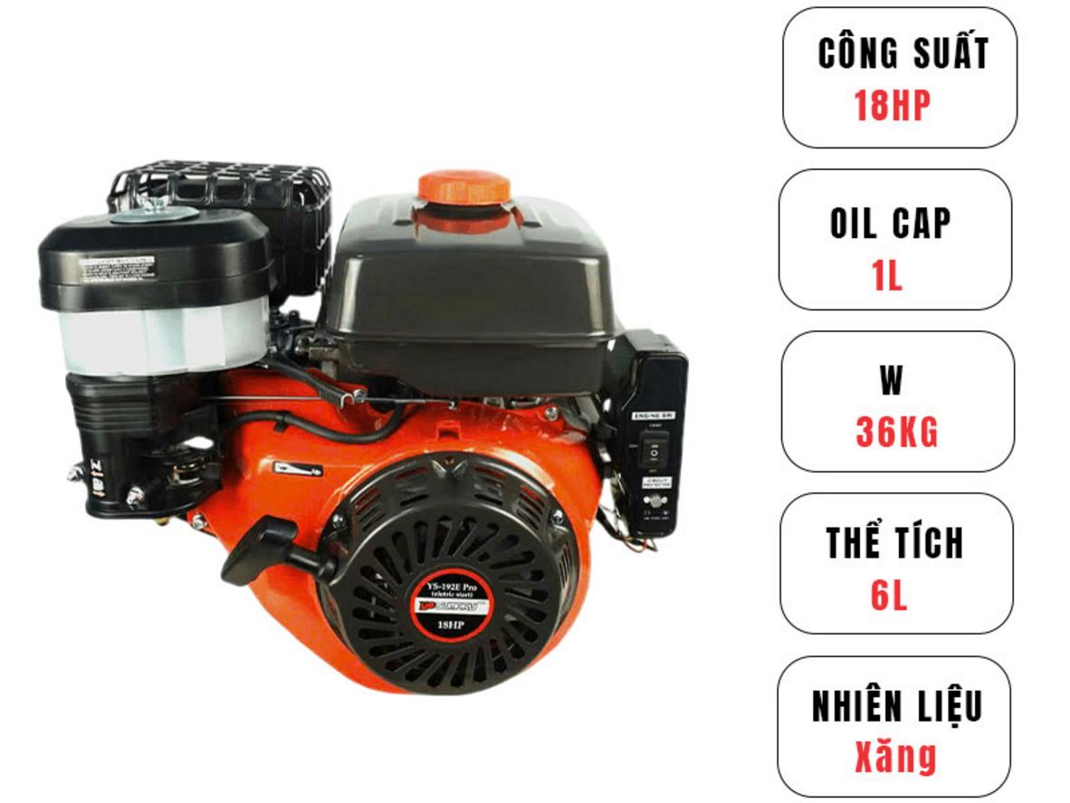 Tổng quan Đầu nổ Yasumaru YS-192E Pro (Có đề, chất lượng cao)