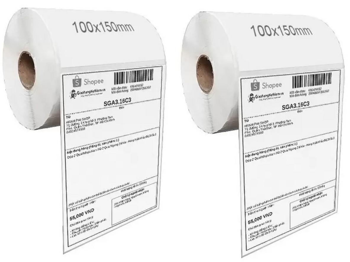 Decal nhiệt (100mm x 150mm) x50m (Avery) (A6)
