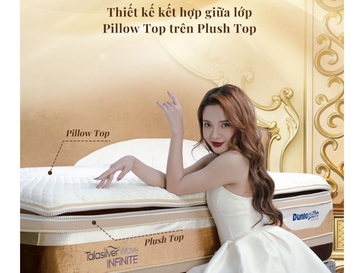 Tổng quan Đệm cao su Dunlopillo Royal Infinite (dày 43cm)