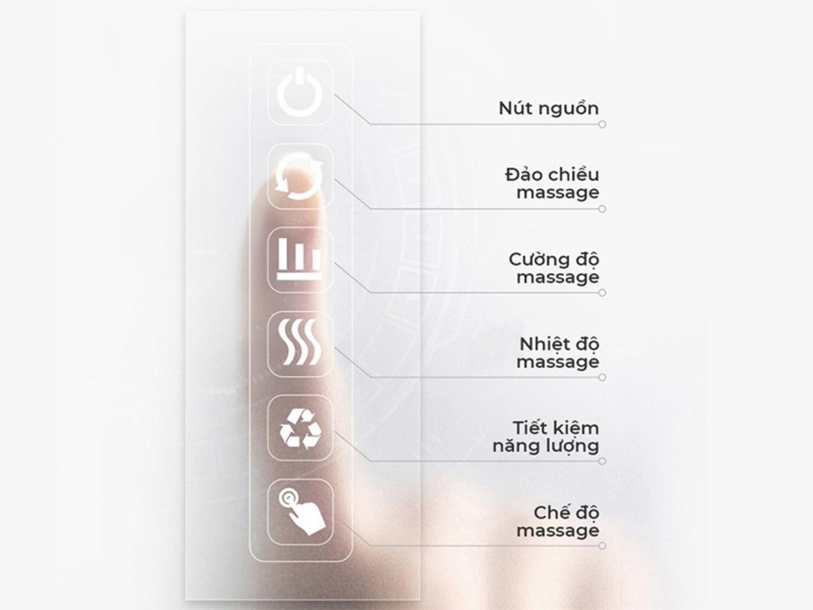 Máy massage chân & gối 20 bi
