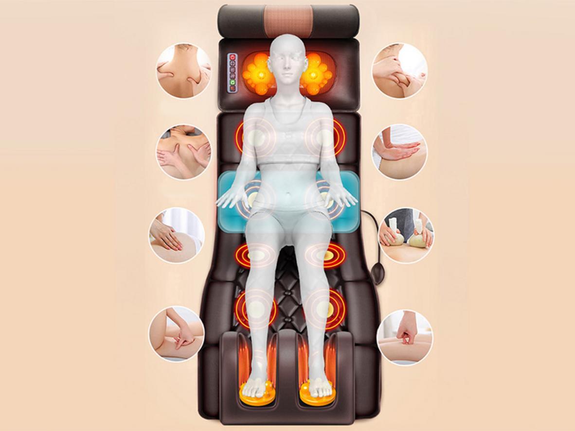 Tổng quan Đệm massage toàn thân Vispo VP-N23D