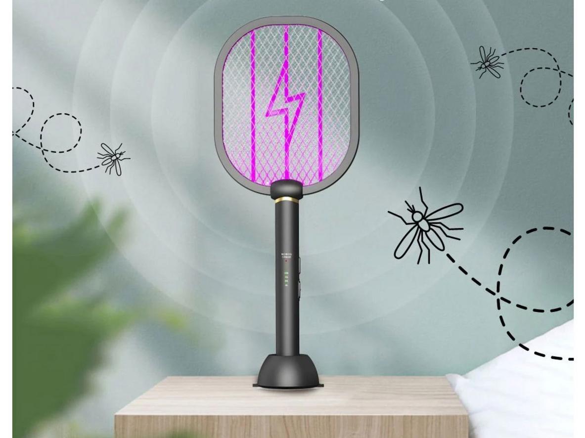 Tổng quan Đèn bắt muỗi Kachi MK386 có đế sạc tích hợp