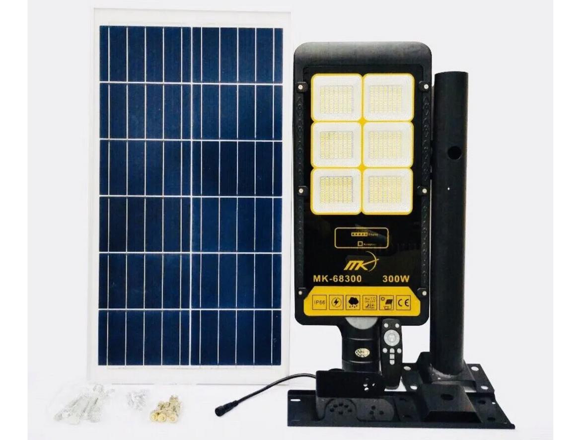 Tổng quan Đèn đường năng lượng mặt trời MK-68300 300W