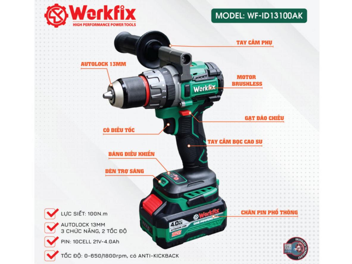 Động cơ Brushless với lõi đồng 100% — bền và mát hơn