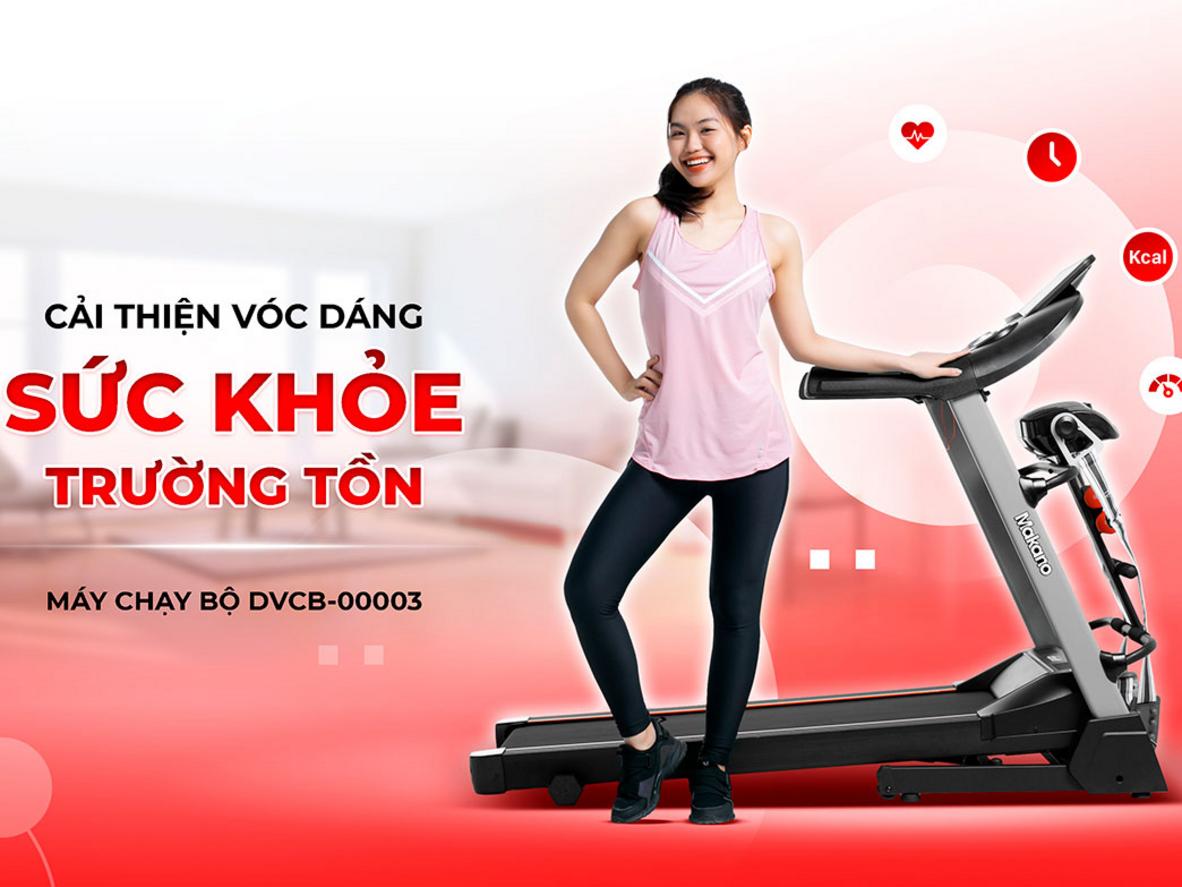 Động cơ 2.0 HP và màn hình LCD của Makano DVCB-00003