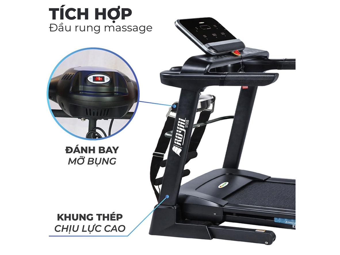 Động cơ DC mạnh mẽ và êm ái cho bài tập liên tục mọi lúc mọi nơi.