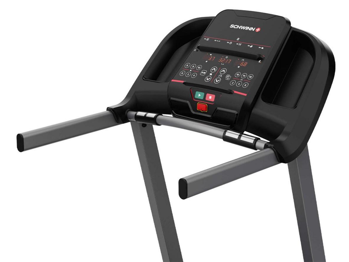 Động cơ không chổi than và phạm vi tốc độ 0.8–16 km/h cho mọi nhu cầu tập luyện tại nhà (đi bộ đến chạy nhanh). Người viết: ưu tiên câu ngắn, nêu lợi ích trước khi đưa spec chi tiết: ví dụ: 'Chạy mượt, ồn thấp — phù hợp cho căn hộ.'