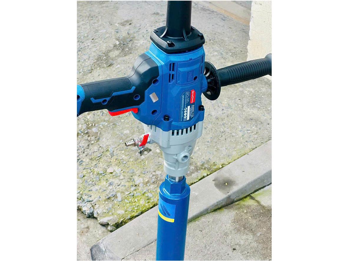 Khoan lỗ Φ110mm thực tế