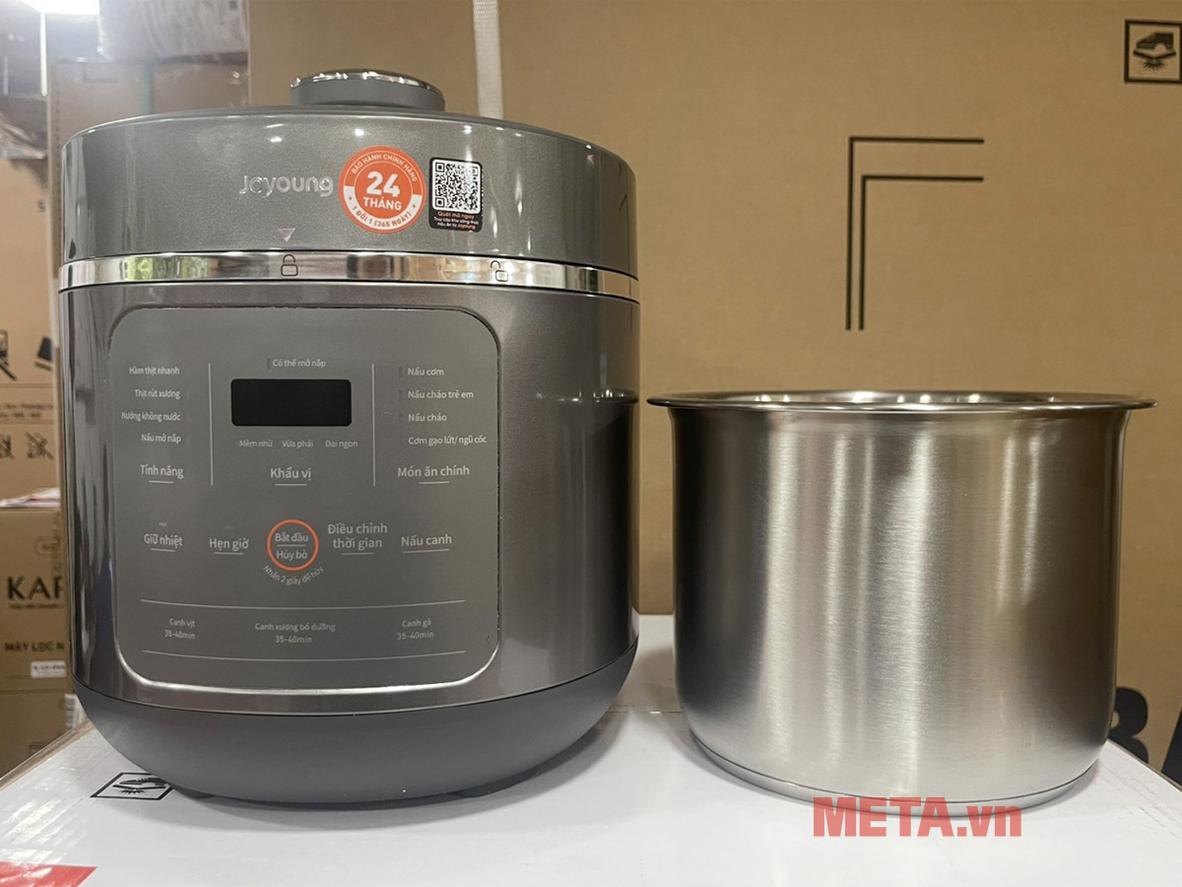 Dung tích 5 lít phù hợp gia đình 4–6 người