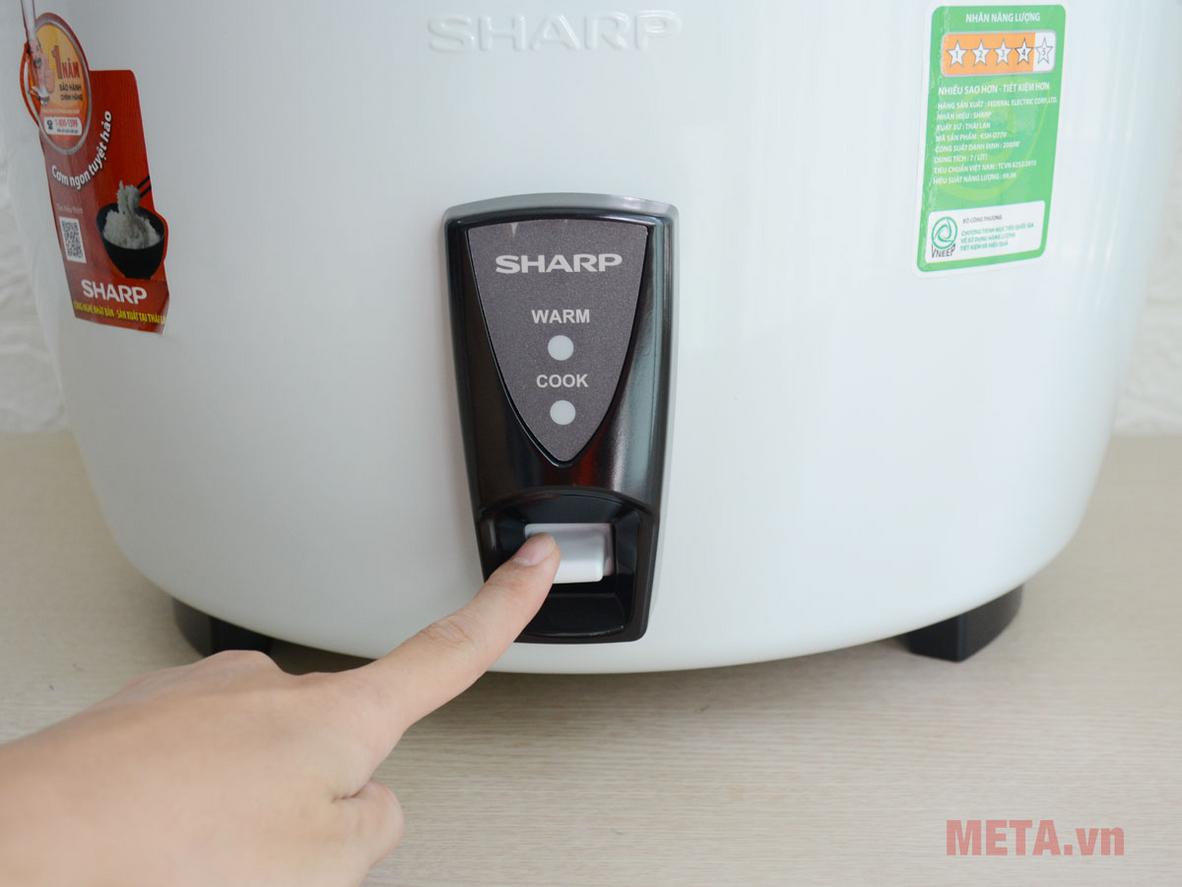Dung tích 7L — phục vụ 25–45 suất