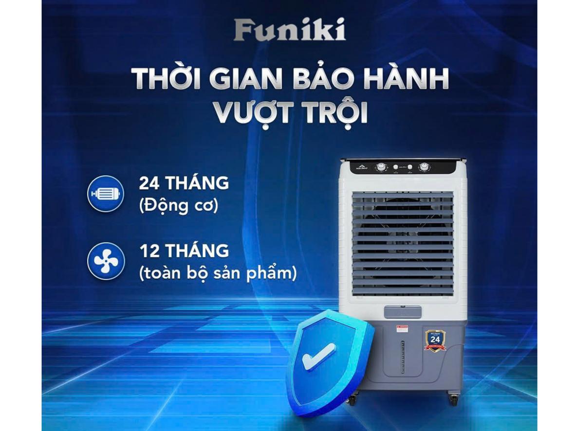 Lưu lượng gió 4.000 m³/h đem lại làn gió mát mạnh mẽ cho phòng lớn.