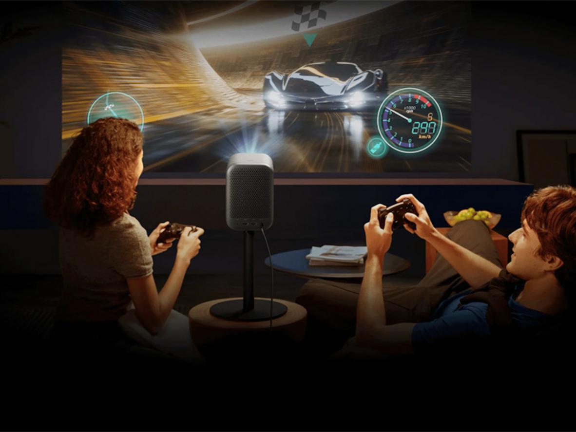 Full HD 1080p cho hình ảnh rõ nét, dễ xem trong phòng tối