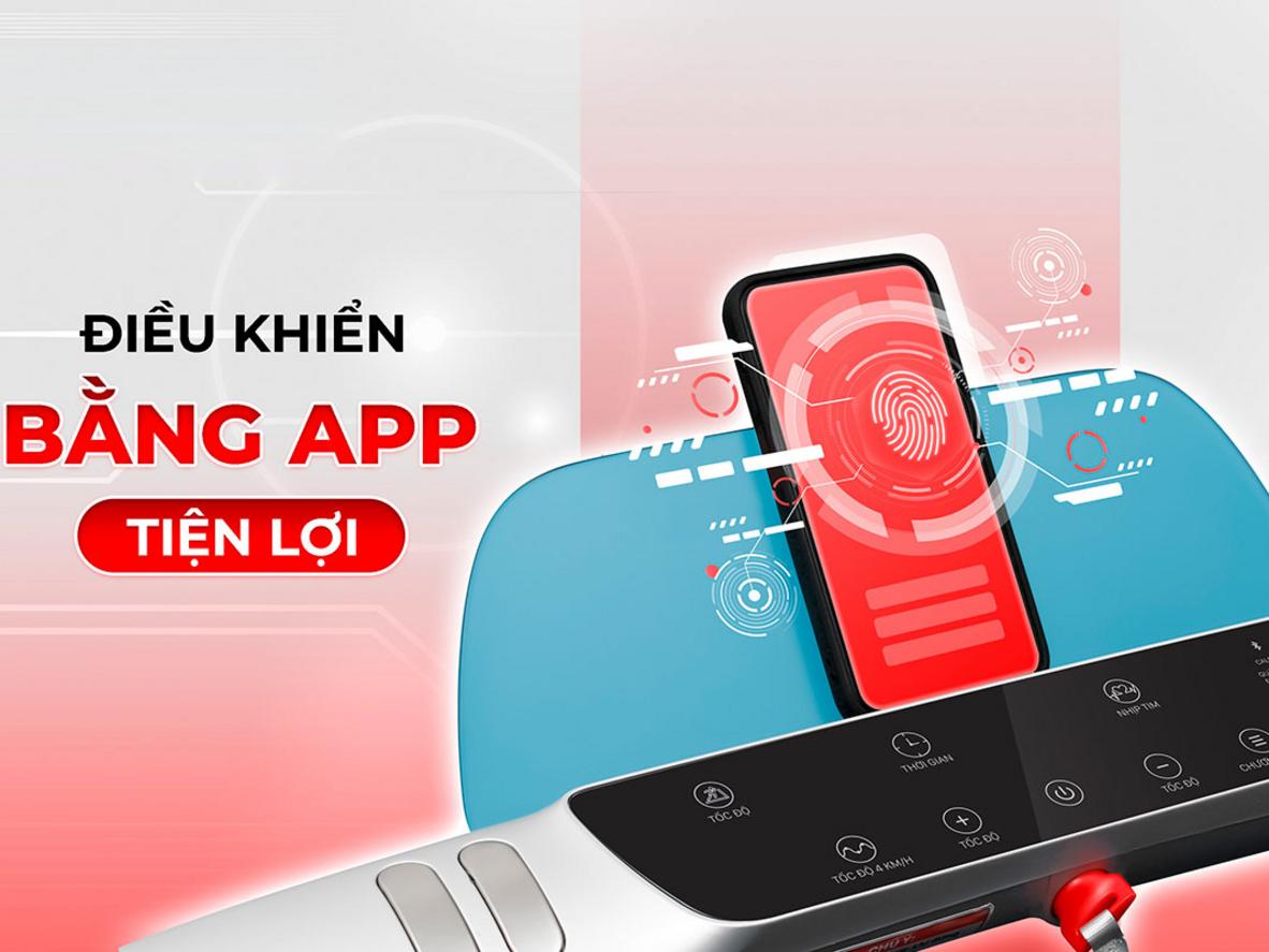 Máy gập gọn tiết kiệm không gian — phù hợp căn hộ chung cư.
