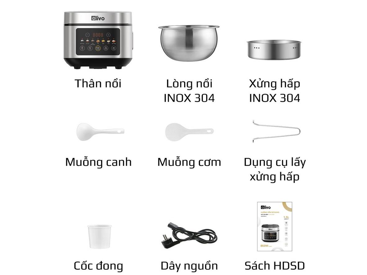 Giữ ấm 12 giờ và Hẹn giờ thông minh