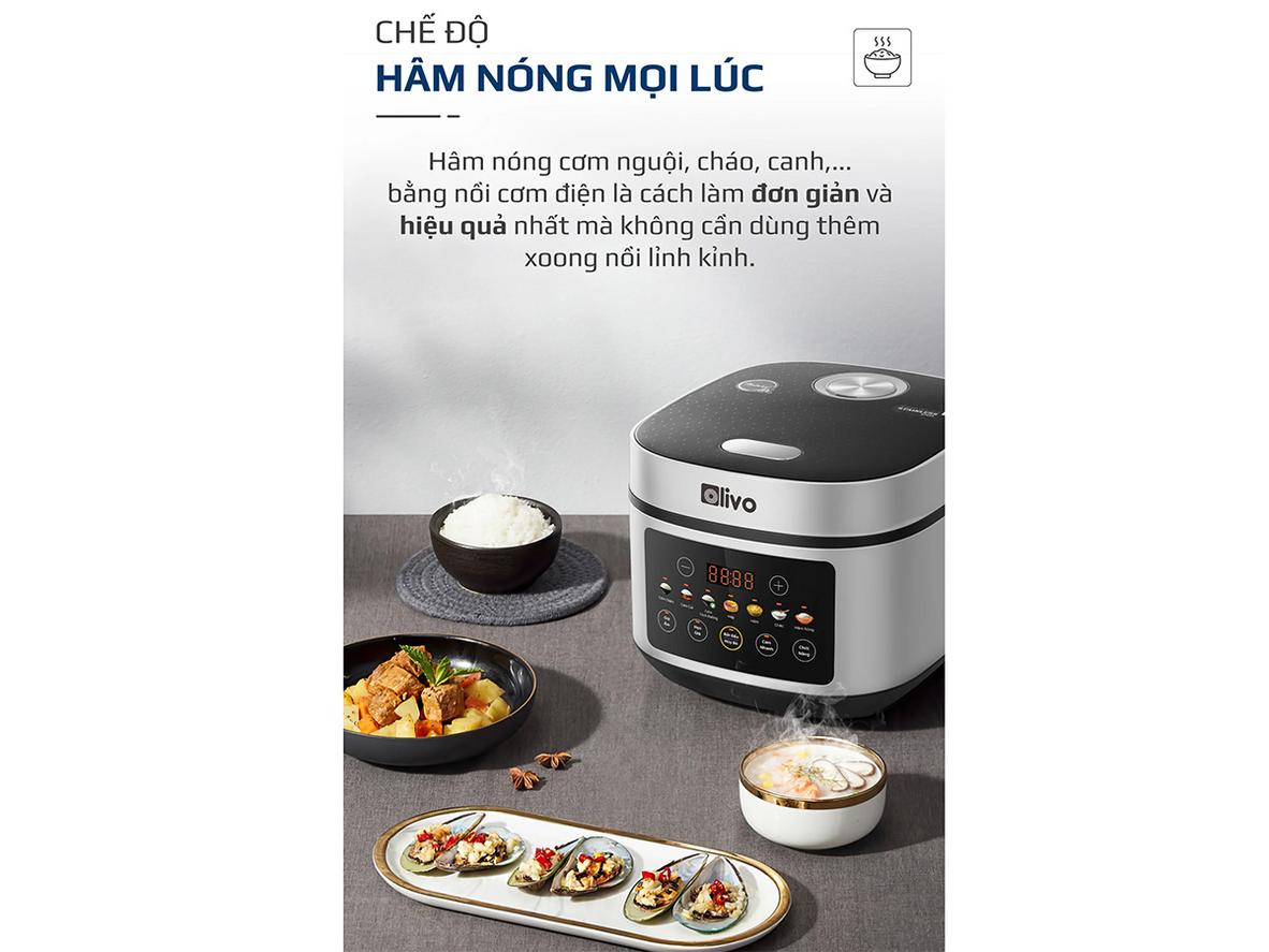 Giữ ấm 12 giờ và Hẹn giờ thông minh