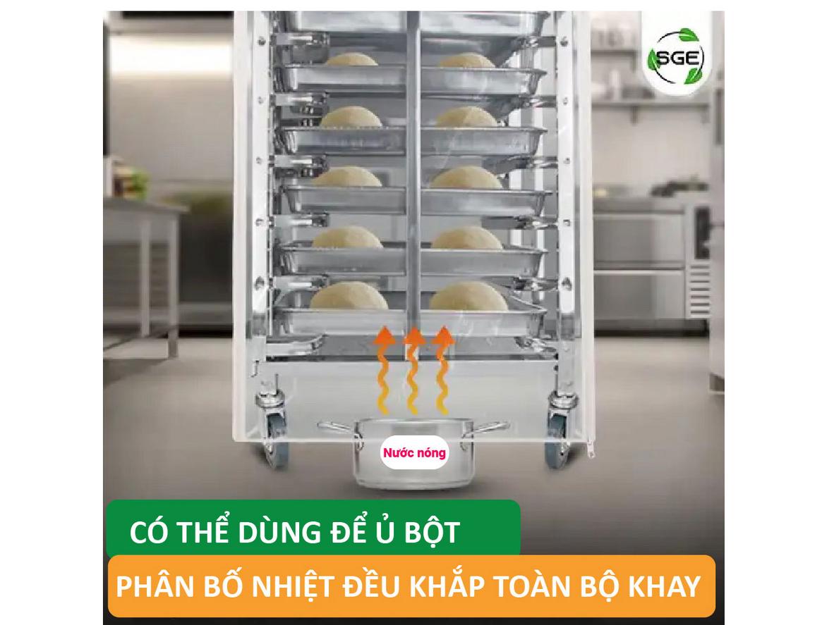 Giữ ẩm giúp bột nở đều và bề mặt mềm mịn