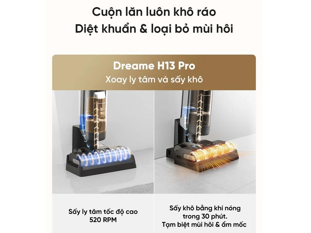 GlideWheel, đèn LED và dung tích nước lớn cho thao tác tiện lợi