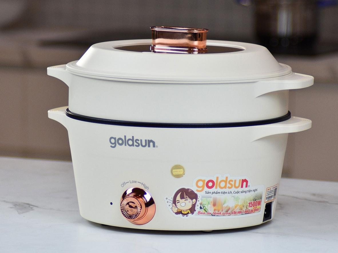 Công suất 1500W giúp nấu nhanh