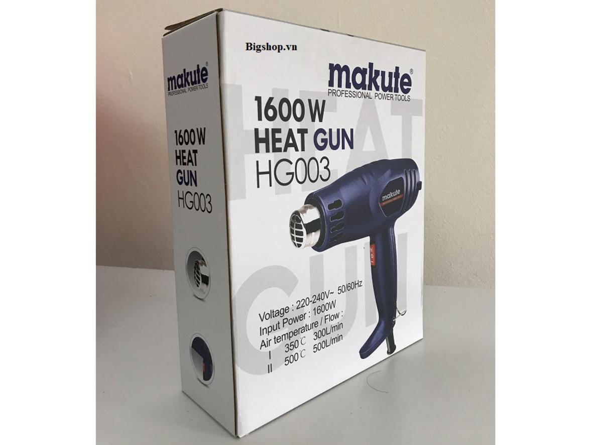 Công suất 1.600W cho hiệu suất cao