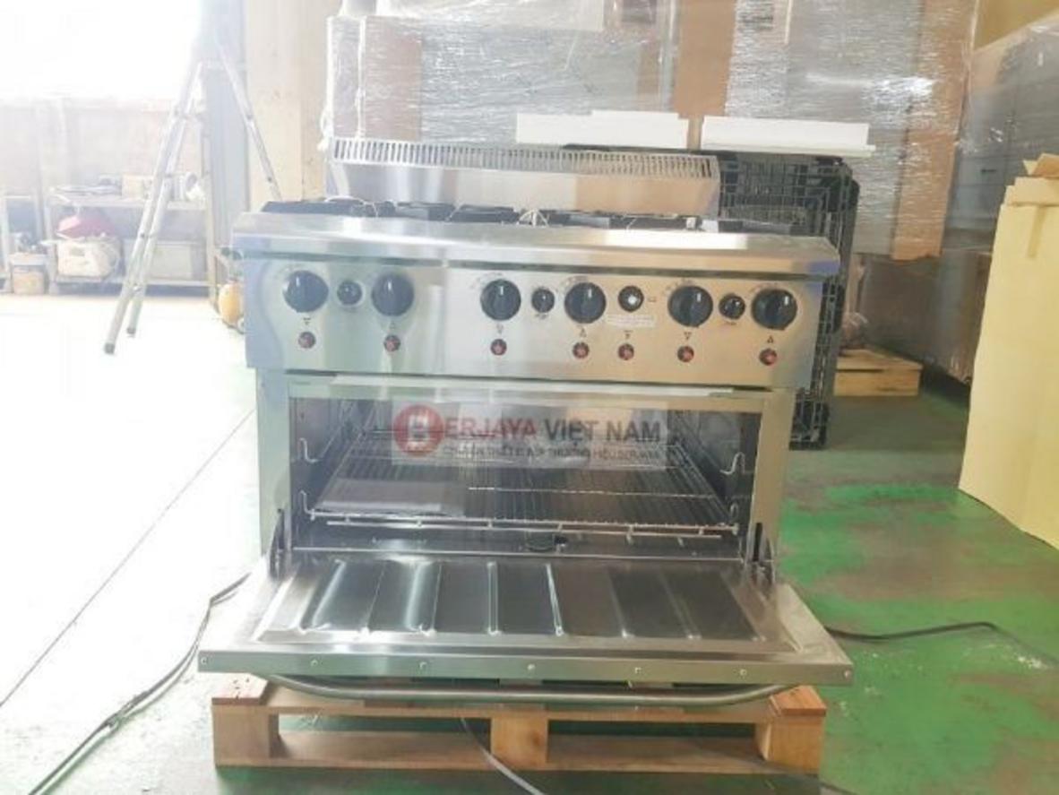6 họng đốt mạnh mẽ cho công suất cao