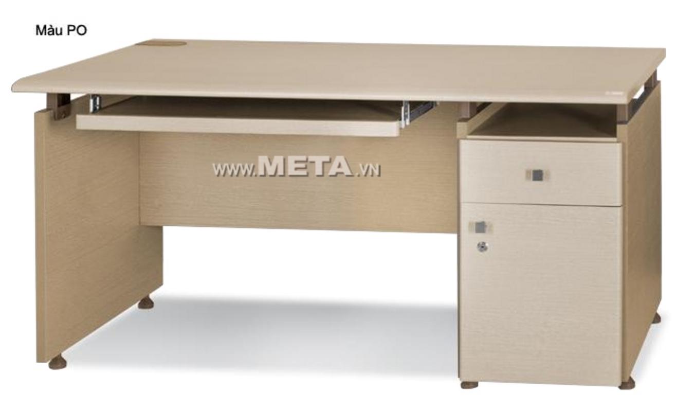 Hộc liền 1 ngăn kéo + 1 cánh có khóa