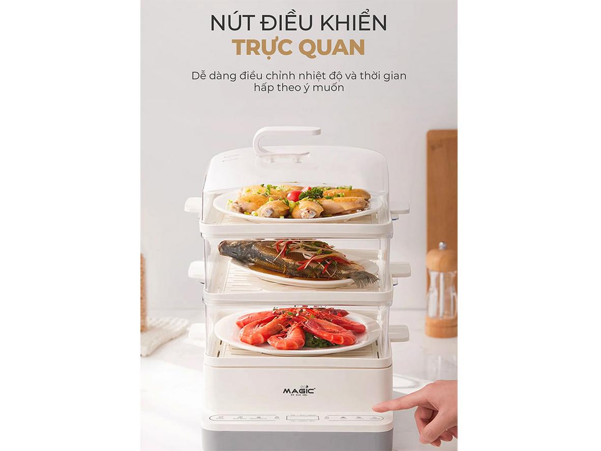 Hộc nước 1.2L - tiếp nước bên ngoài tiện lợi.