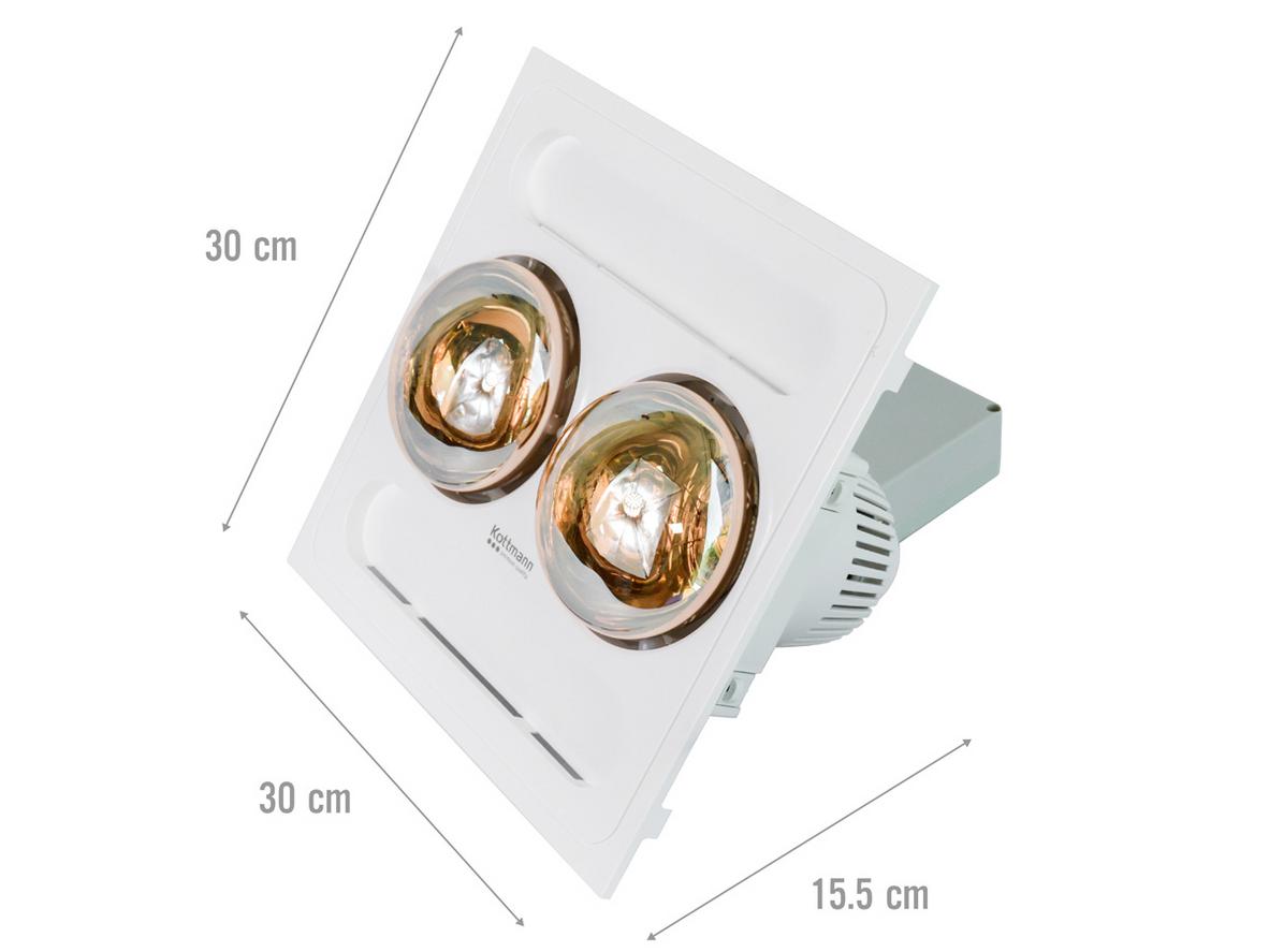 Ấm tức thì cho phòng tắm 2–4 m ²
