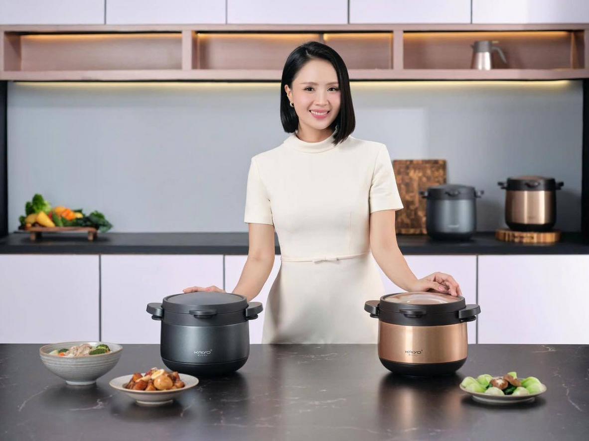Ruột inox 304 an toàn, bền bỉ và dễ vệ sinh.