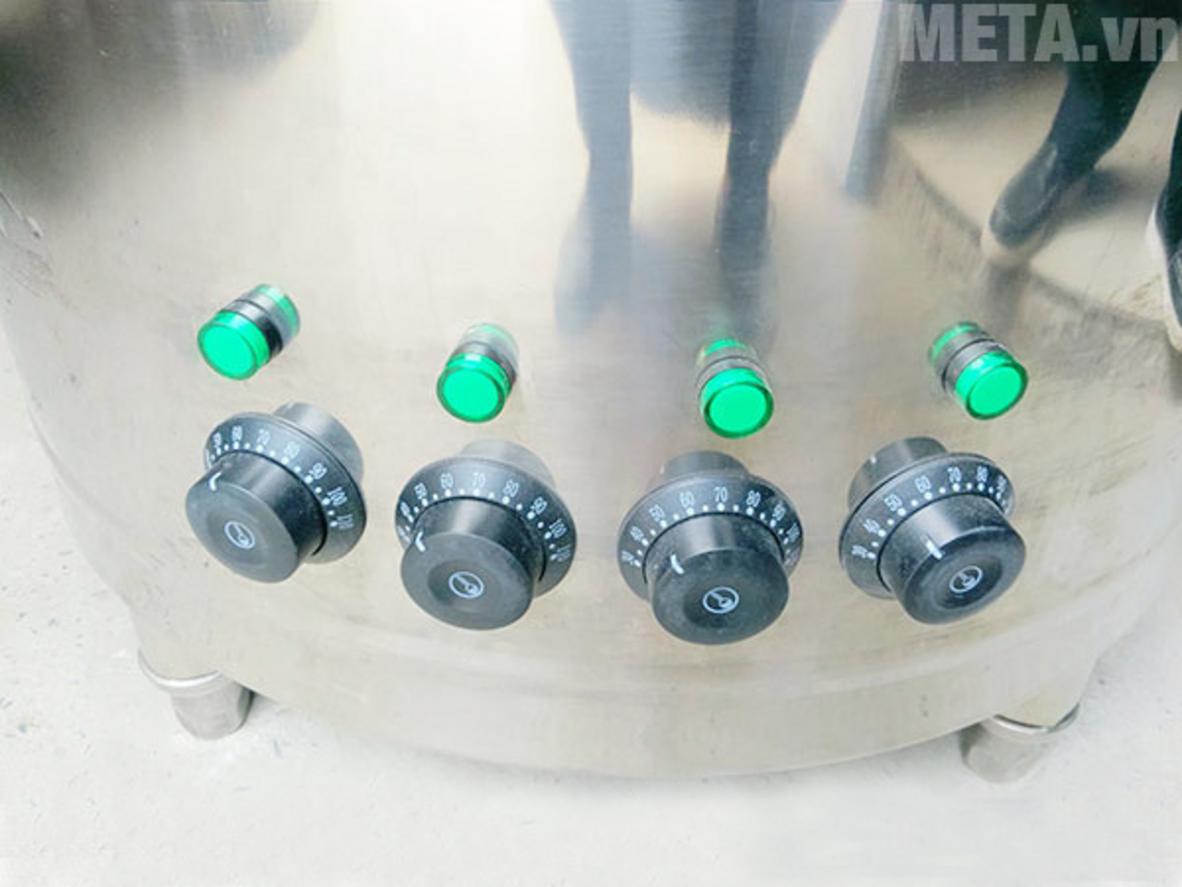 Kết cấu inox bền đẹp, giữ nhiệt tốt