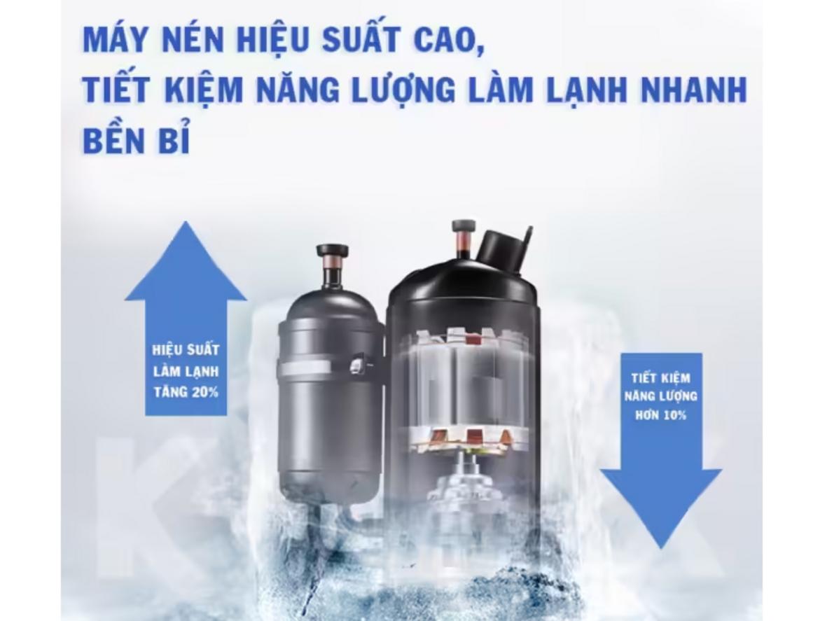Viên đá vuông 22x22x22 mm — trong và tan chậm.