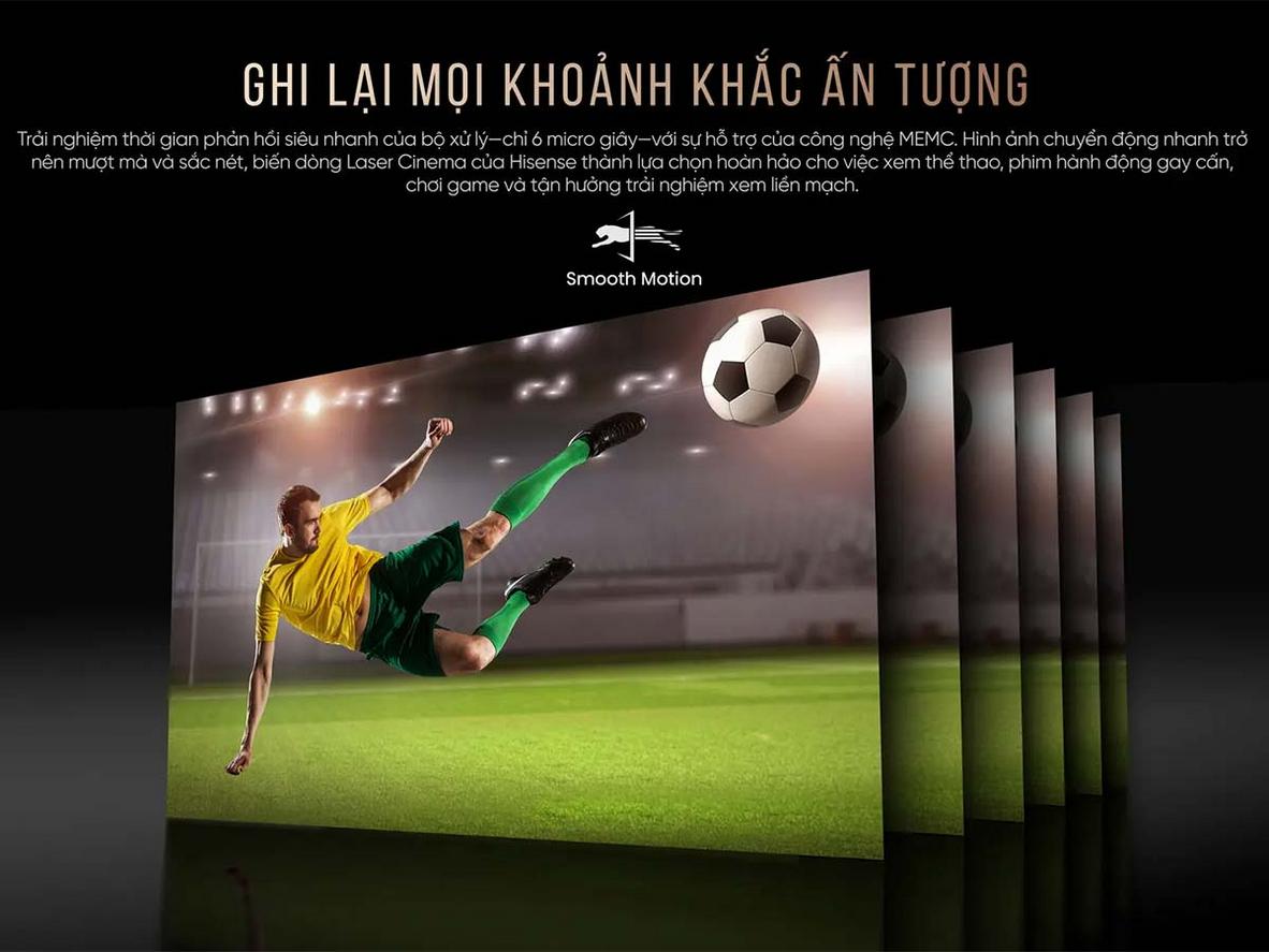 Kết nối HDMI 2.1 & demo chơi game Xbox — hiển thị overlay tỉ lệ khung hình và input lag.